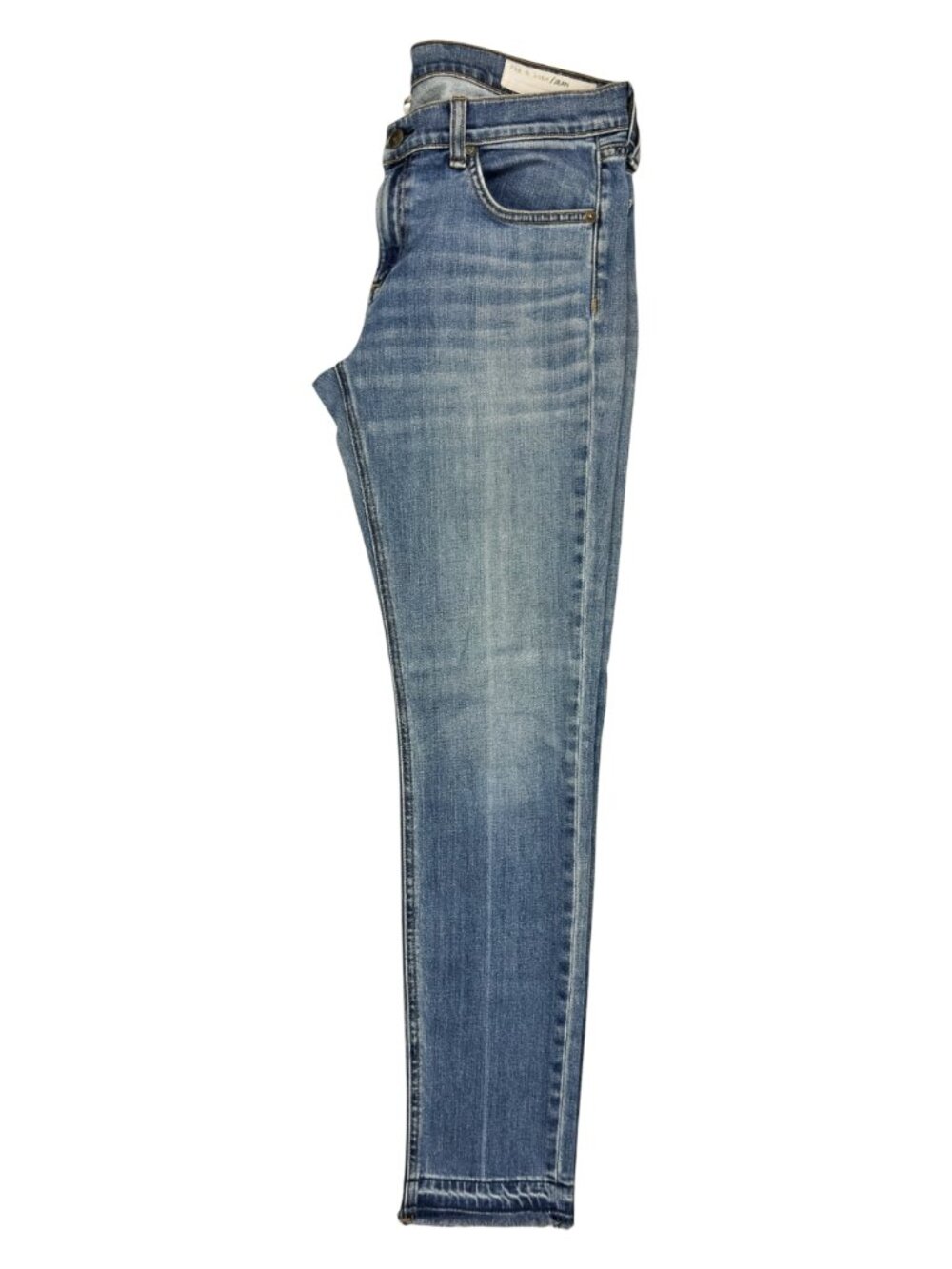 Rag & Bone Dre Slim Boyfriend Jeans Womens Size 29 Cropped Dark Wash W1590K510 - Picture 13 of 14